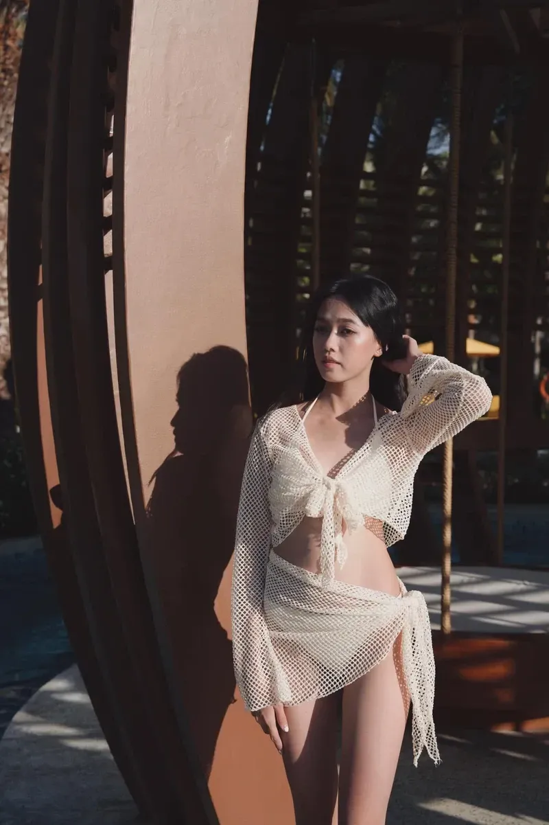 Gái đẹp mặc áo tắm mang đến vẻ quyến rũ khó rời mắt