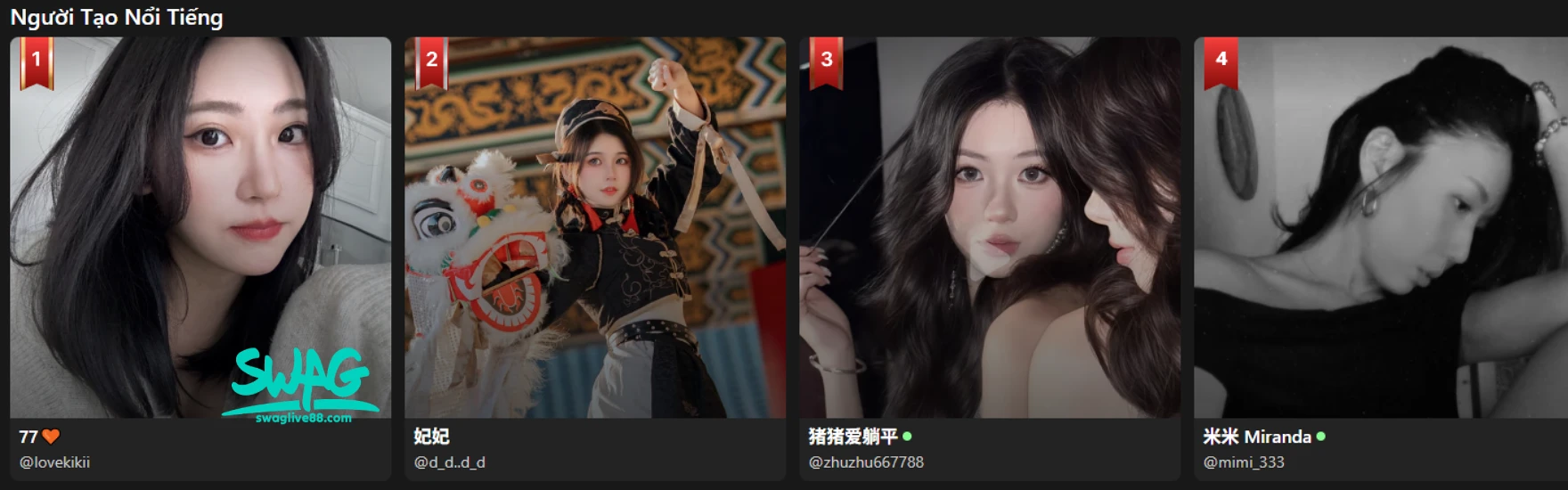 Swaglive – Kết Nối Idol Mọi Lúc